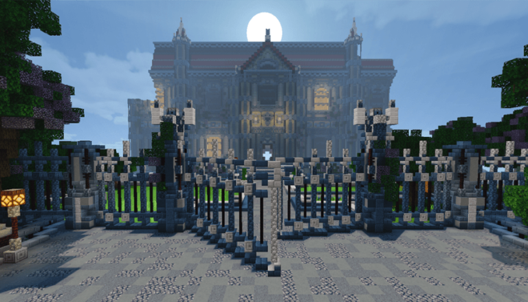 Minecraft Arkham Build Arkham Knight - Wayne Manor: Gotham Revival - MCPE AddOns - Aadhu.com