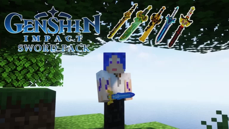 Bedrock genshin impact sword pack