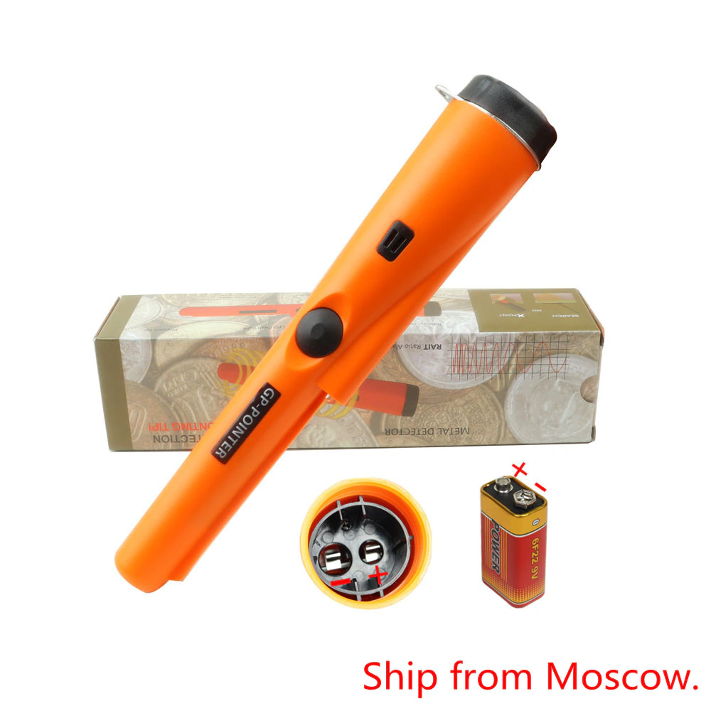 Big promotion handheld metal detector gp pointer update super sensitive pinpointer with bracelet and lanyard for treasure search