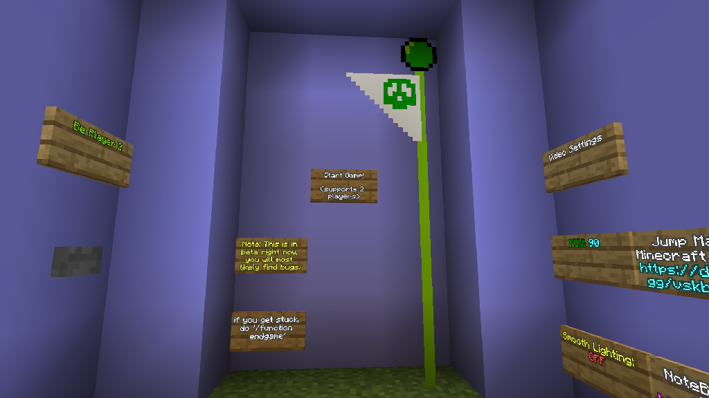 Mario in minecraft