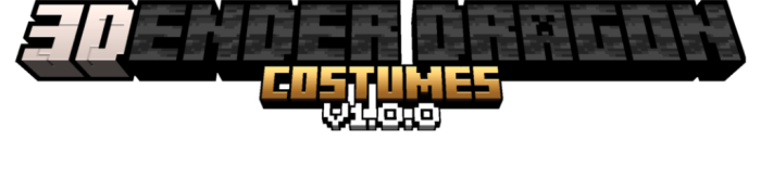 Bedrock 3d ender dragon costumes – v1. 0. 0