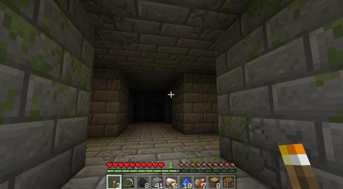 Bedrock glowing torch add-on  by krish gamecraft