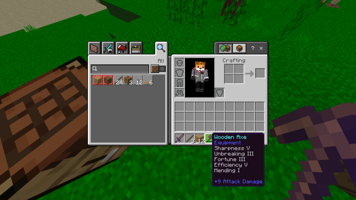 Bedrock auto enchanter