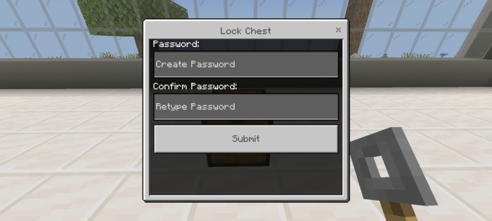 Bedrock safe storage