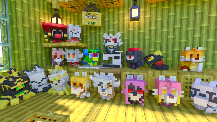 Bedrock ✦ stellar plushies add-on! ✦