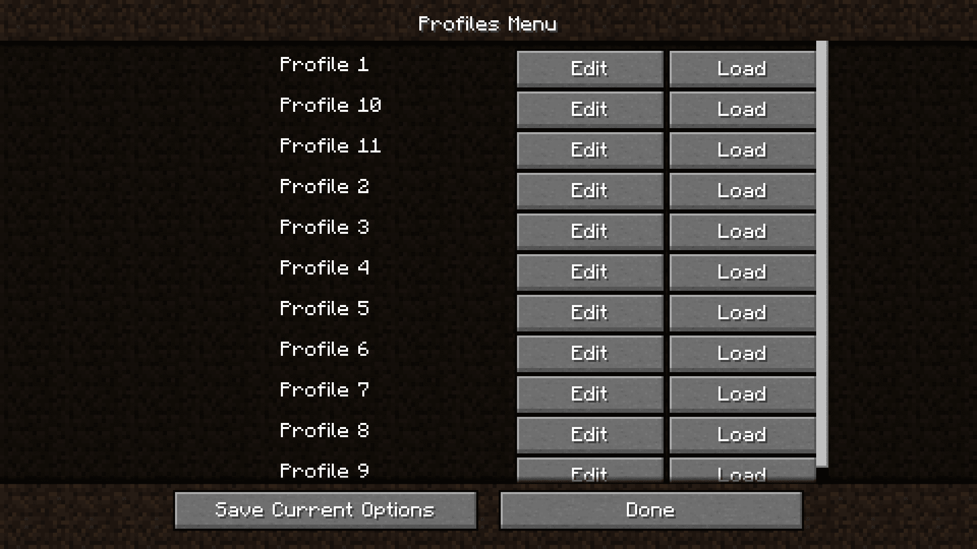 Options Profiles Mod (1.20.4, 1.19.4) – Load And Save Your Options From ...