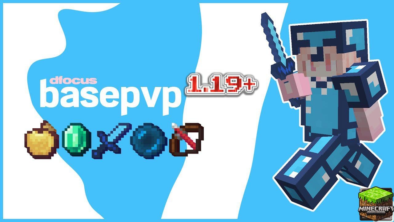 Basepvp pack (1. 20, 1. 19) – default-edit texture pack for mcpe/bedrock