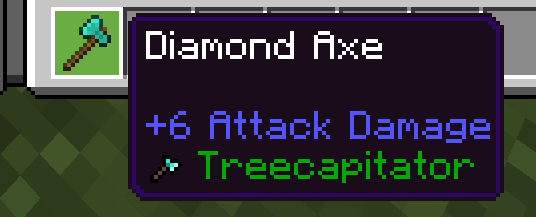 Bedrock True Tree Capitator Bedrock true tree capitator