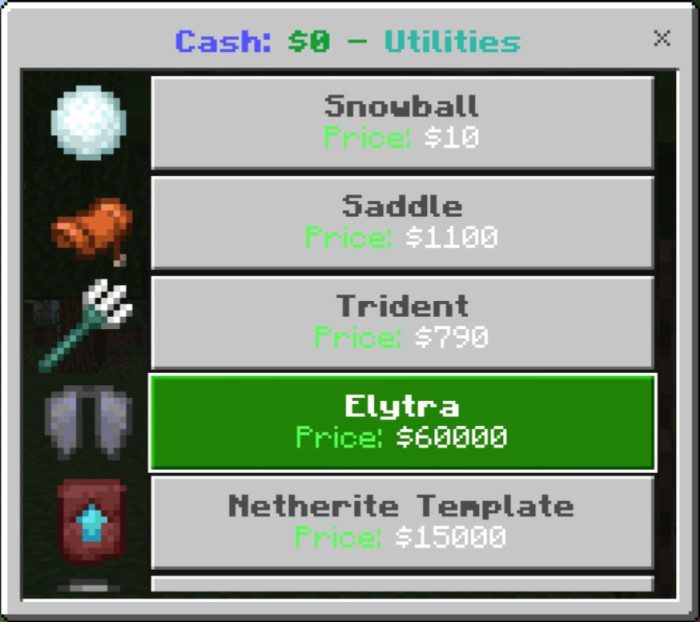 Minimalist Shop Addon (1.20) – MCPE/Bedrock Mod - Aadhu.com