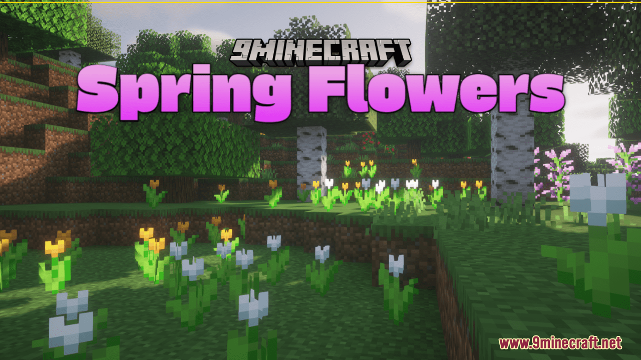 Spring Minecraft Java Spring Flowers Resource Pack (1.20.4, 1.19.4) – Texture Pack - Aadhu.com