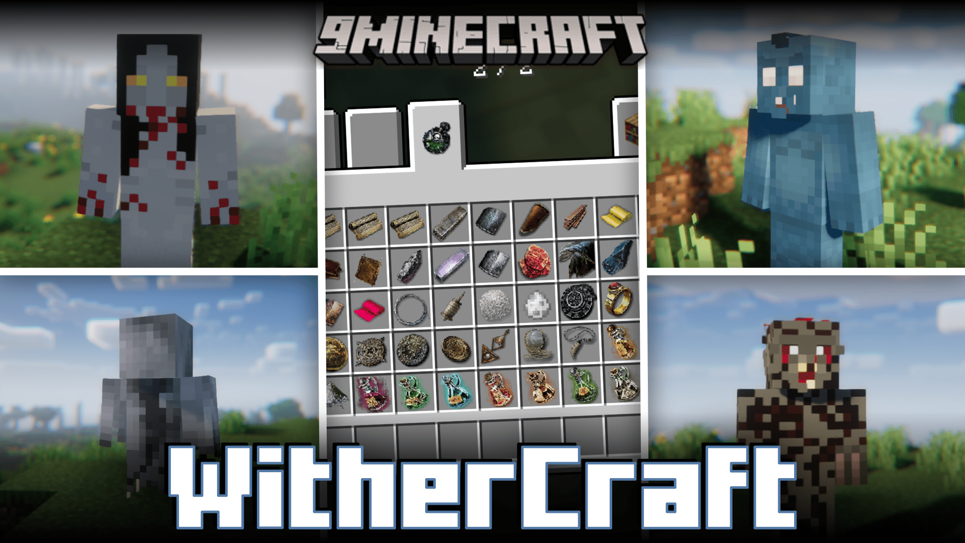 WitcherCraft Mod (1.20.1, 1.19.2) – Terrifying Mobs & New Items WitcherCraft Mod (1.20.1, 1.19.2) – Terrifying Mobs & New Items