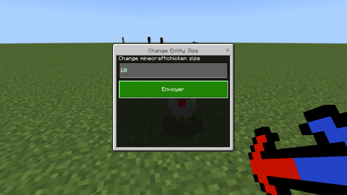 MCPE/Bedrock Change Entities Size [v1.0.3] - Aadhu.com