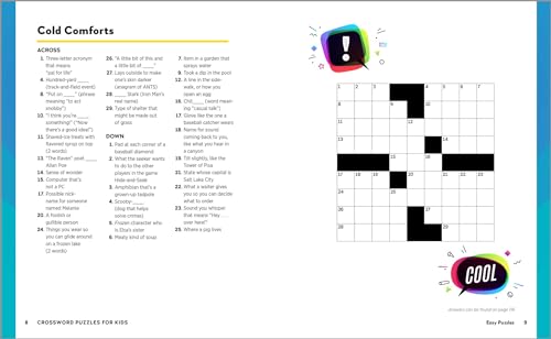 Crossword Puzzles For Kids: A Fun And Challenging Puzzle Book - Aadhu.com