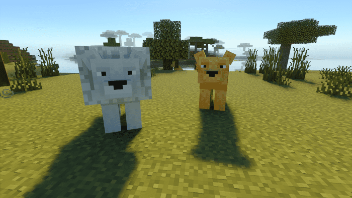 Entity Savanna Update Addon (1.20) – MCPE/Bedrock Mod - Aadhu.com