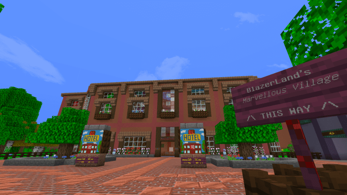 BlazerLand Theme Park Map (1.20) – MCPE/Bedrock - Aadhu.com