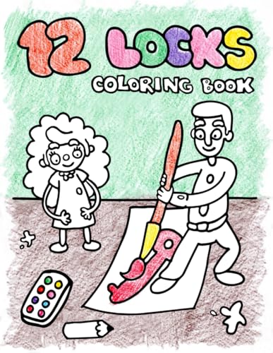 12 Locks: Coloring book