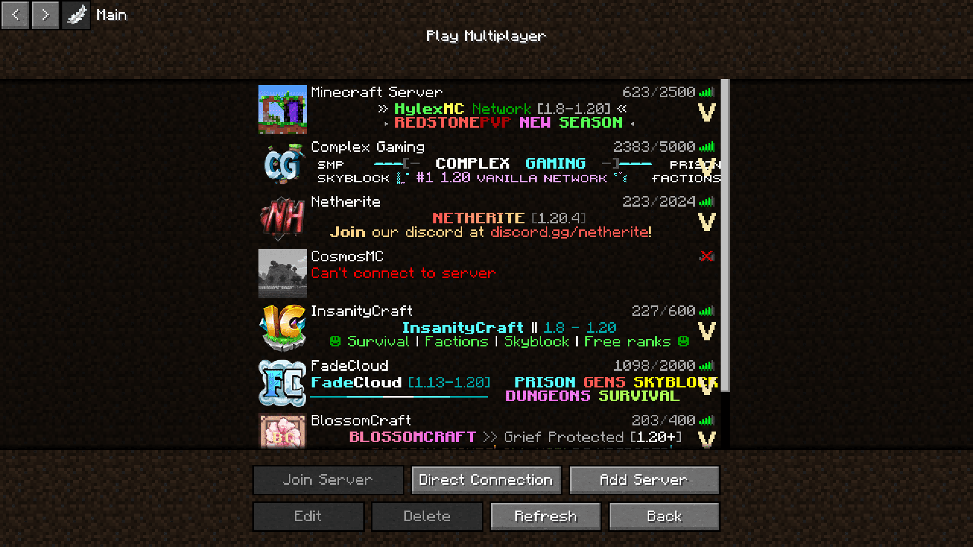 1713432275 913 multiple server lists mod 1204 1194 – server organization