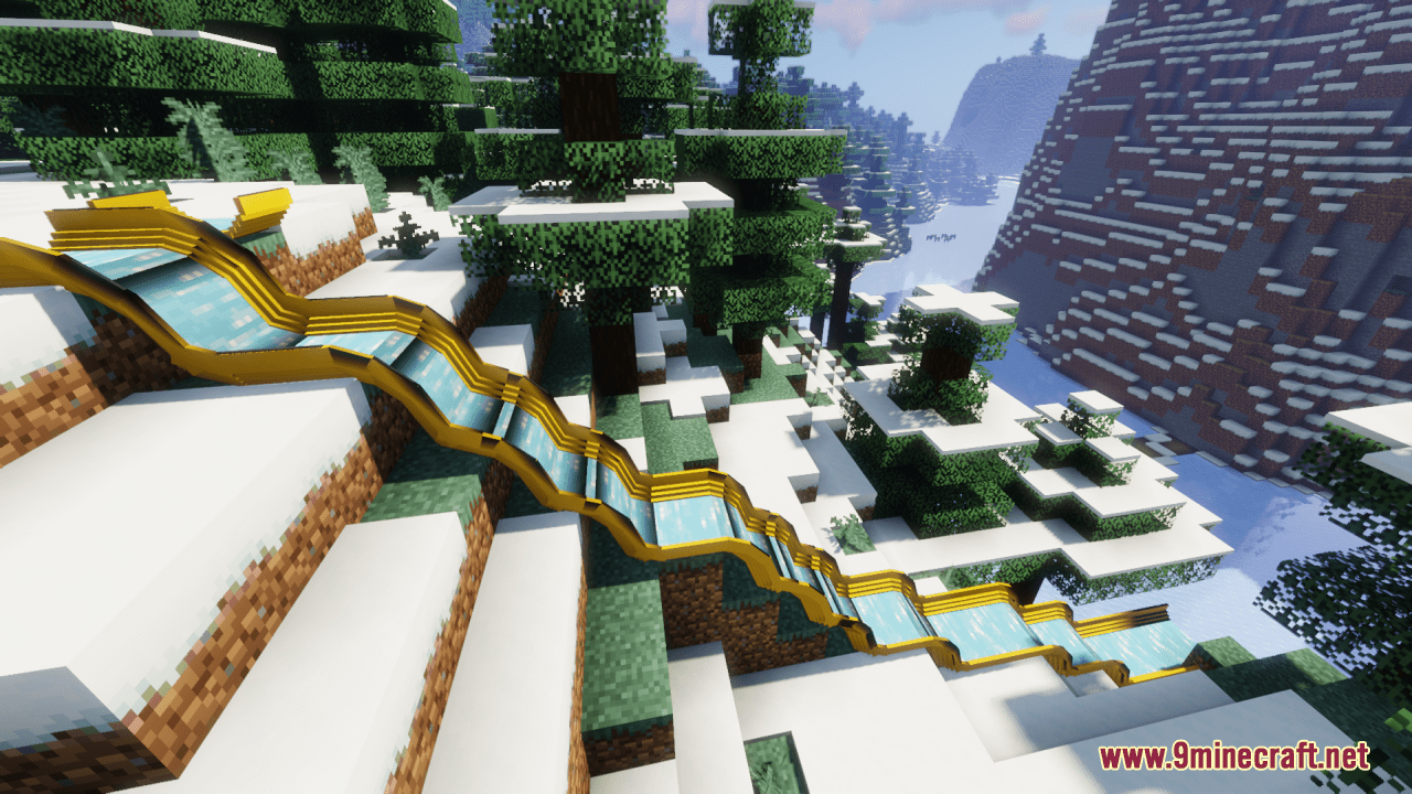 Water Flumes Rail Resource Pack (1.20.4, 1.19.4) – Texture Pack 91 1713443260 655 water flumes rail resource pack 1204 1194 – texture pack