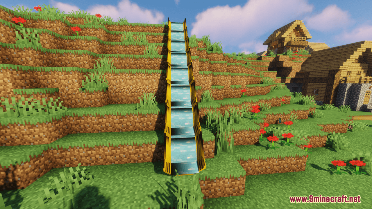 Water Flumes Rail Resource Pack (1.20.4, 1.19.4) – Texture Pack 103 1713443262 207 water flumes rail resource pack 1204 1194 – texture pack