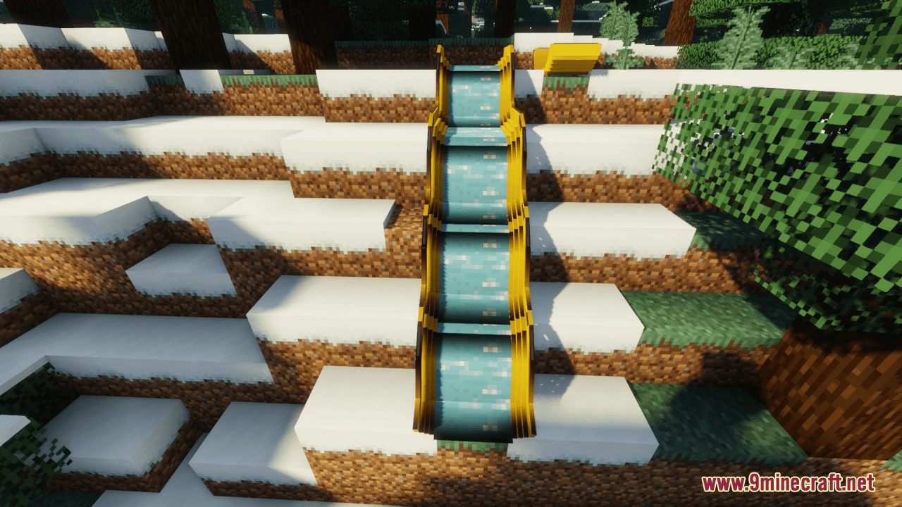 Water Flumes Rail Resource Pack (1.20.4, 1.19.4) – Texture Pack 107 1713443263 331 water flumes rail resource pack 1204 1194 – texture pack
