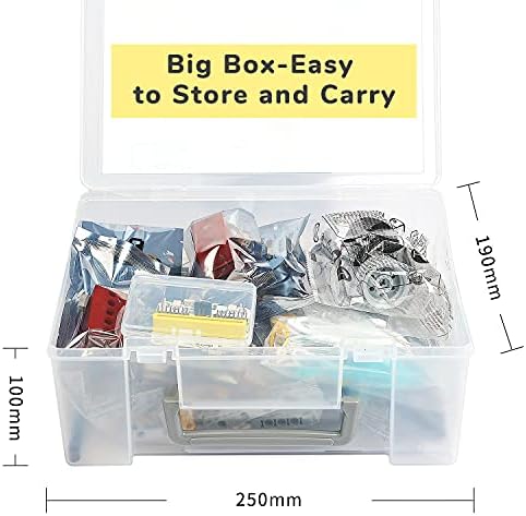 Elecfreaks Microbit 32 In 1 Wonder Building Bricks Coding Kit, Programmable Stem Educational Learning Kit With 400+ Building Blocks/Sensors/Wukong Expansion Board(Without Micro:bit) 2 1713462058 299 elecfreaks microbit 32 in 1 wonder building bricks coding kit
