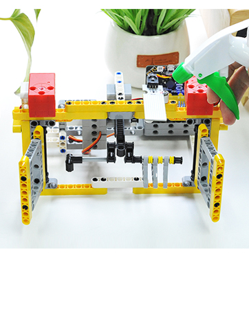 Elecfreaks Microbit 32 In 1 Wonder Building Bricks Coding Kit, Programmable Stem Educational Learning Kit With 400+ Building Blocks/Sensors/Wukong Expansion Board(Without Micro:bit) 16 Microbit bricks kit