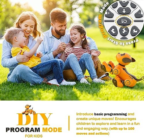 Vatos Robot Dog Toy For Kids, Voice &Amp; 2.4Ghz Remote Control Robot Pet With Interactive Touch Sensors, Over 20+ Responses, Program Mode, Robotic Puppy Toy For Kids Boys &Amp; Girls 4 1713476759 450 vatos robot dog toy for kids voice 24ghz remote