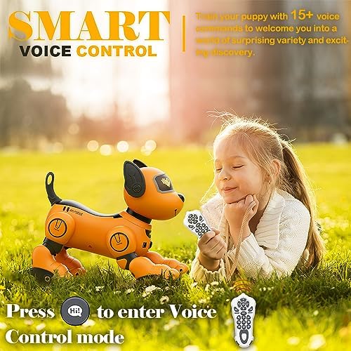 Vatos Robot Dog Toy For Kids, Voice &Amp; 2.4Ghz Remote Control Robot Pet With Interactive Touch Sensors, Over 20+ Responses, Program Mode, Robotic Puppy Toy For Kids Boys &Amp; Girls 3 1713476759 793 vatos robot dog toy for kids voice 24ghz remote