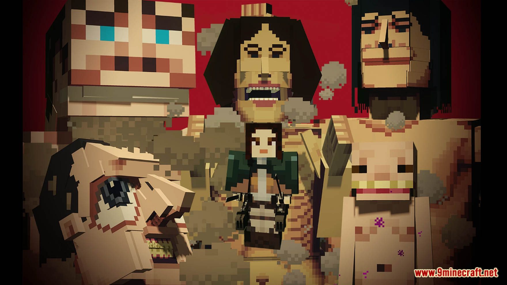 Shingeki No Craft Data Pack (1.20.5, 1.19.4) – Attack On Titan In ...