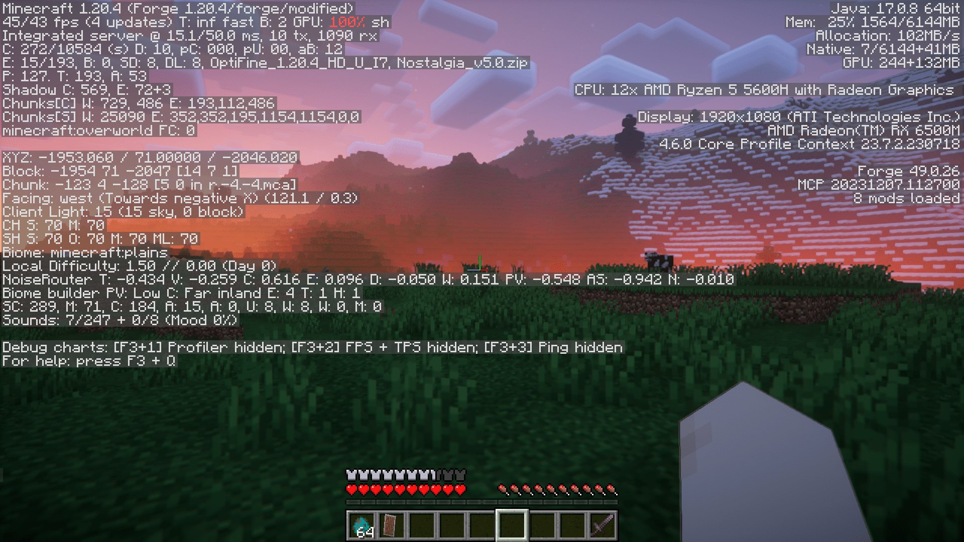 Harder Farther Core Mod (1.20.4, 1.20.1) – Distance Based Difficulty 31 1714395826 359 harder farther core mod 1204 1201 – distance based difficulty