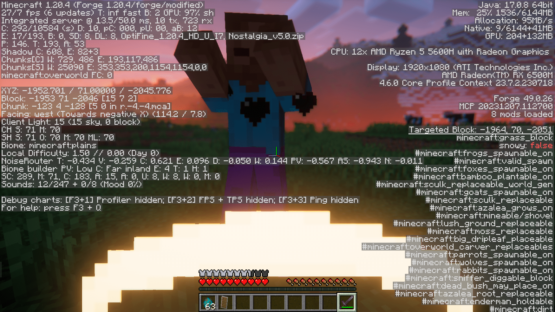 Harder Farther Core Mod (1.20.4, 1.20.1) – Distance Based Difficulty 33 1714395827 882 harder farther core mod 1204 1201 – distance based difficulty