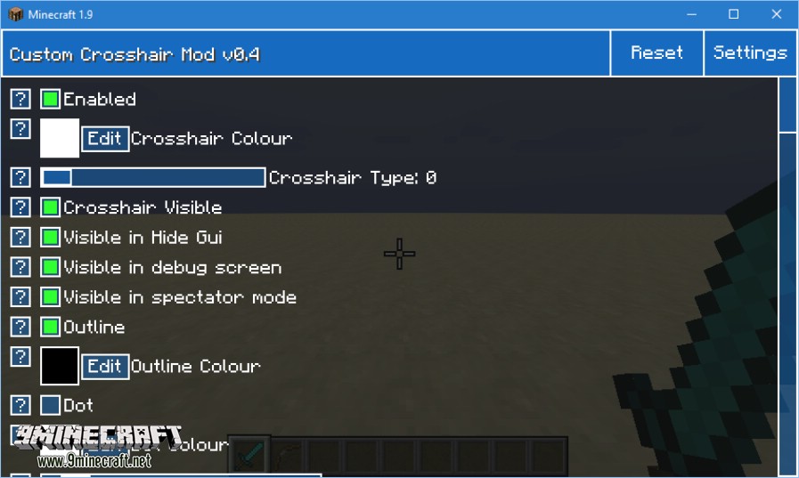 Custom Crosshair Mod (1.20.5, 1.20.1) – Csgo Crosshairs 58 Custom-crosshair-mod-2. Jpg