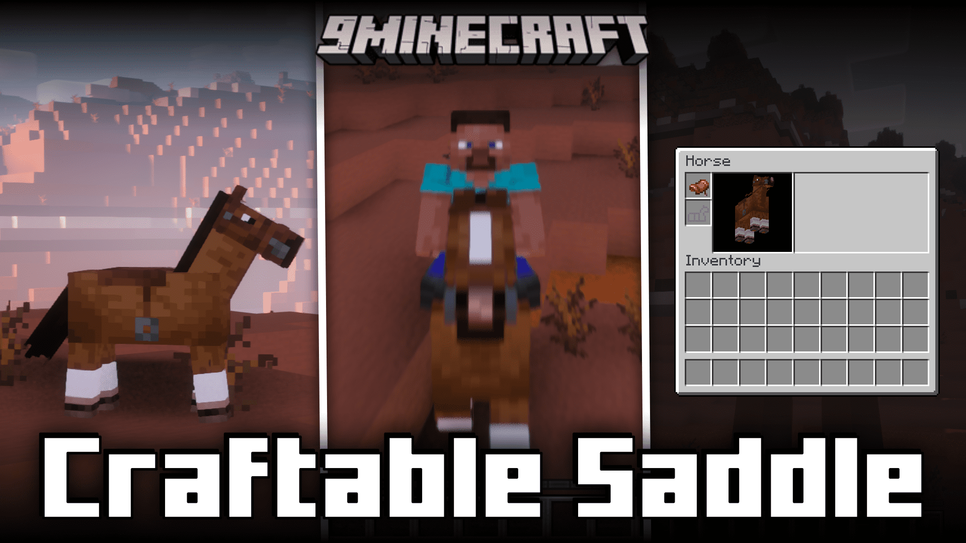 Craftable Saddle Mod (1.20.1, 1.19.4) – The Craftables Series