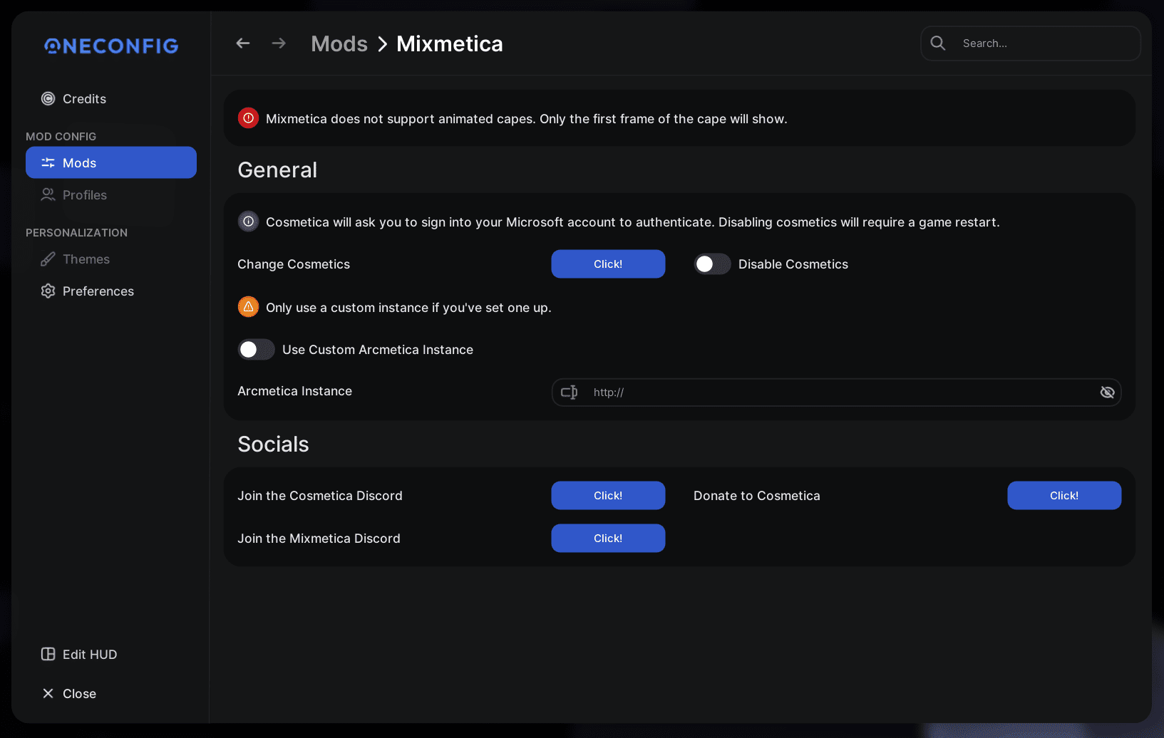Mixmetica mod 1122 189 – arcmetica support directly into optifine