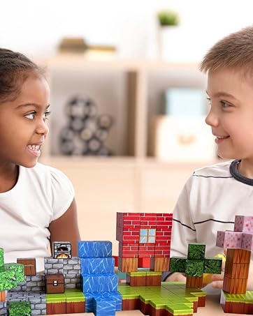 120PCS Magnetic Building Blocks - STEM Educational Toys For Kids 3-8 Years Old