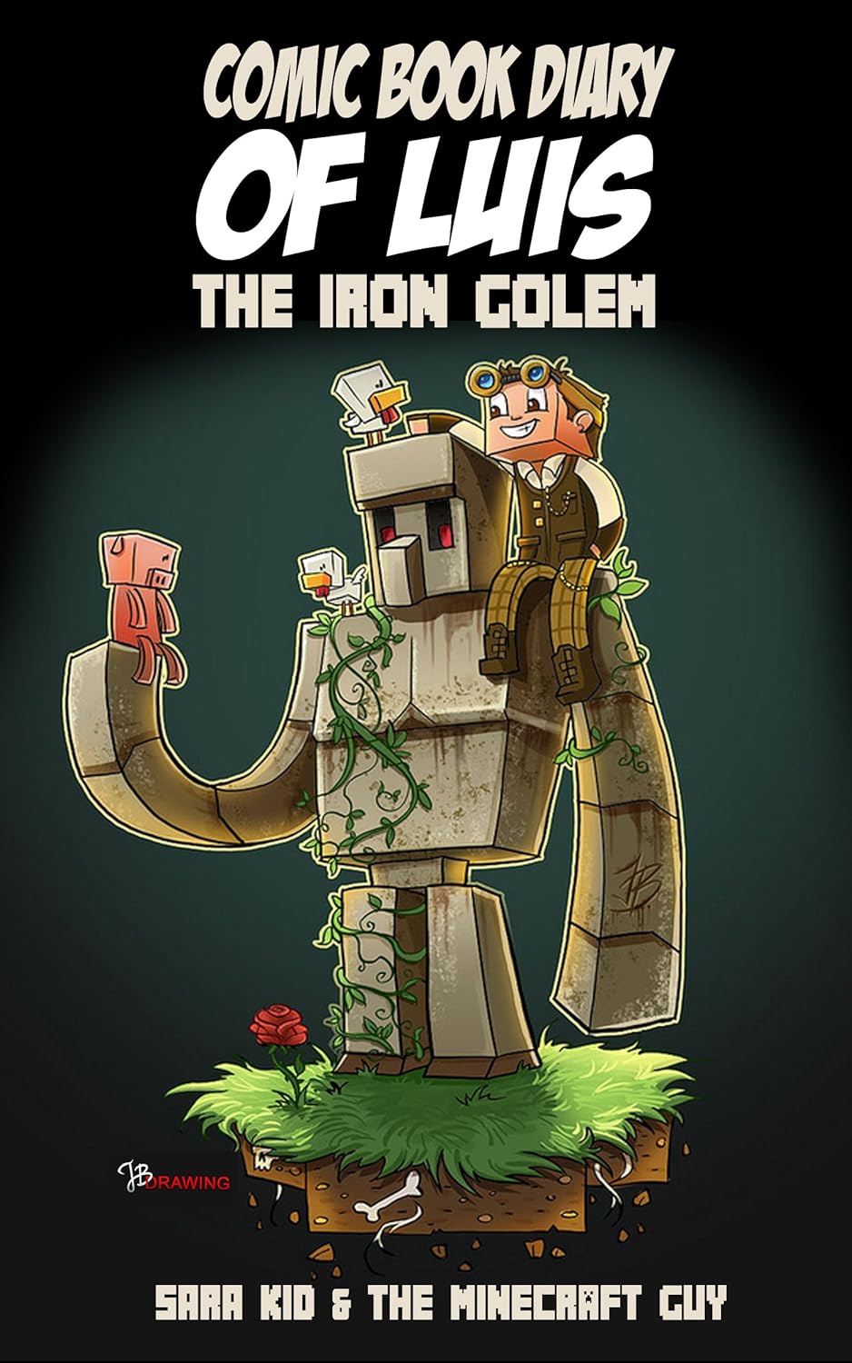 Minecraft: Comic Book Diary Of Luis: The Iron Golem Comic Book For Kids ...