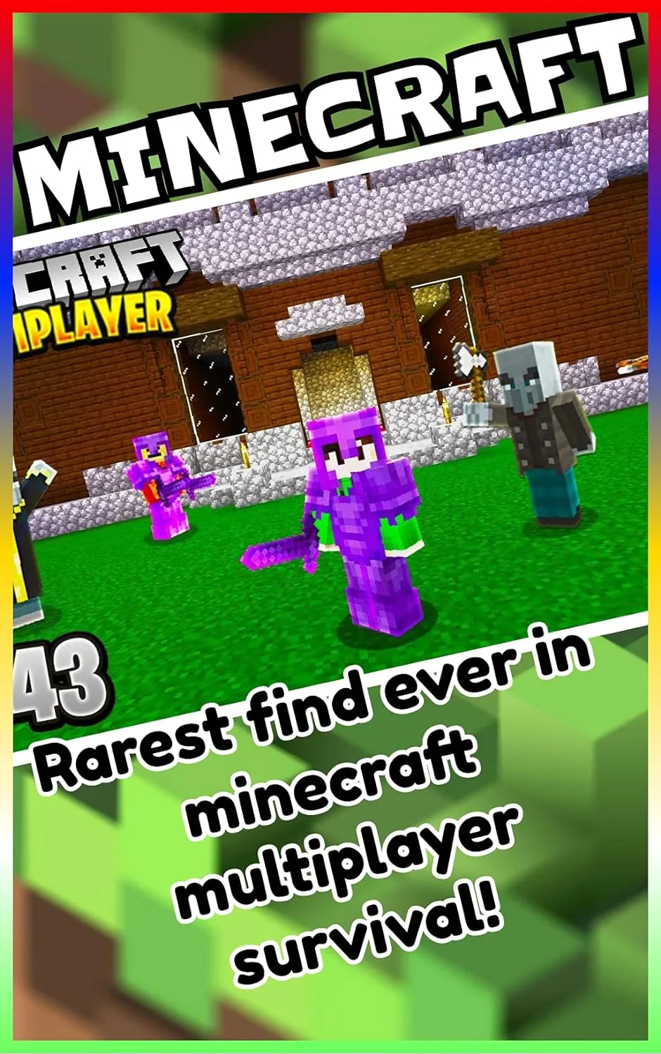 Minecraft Multipleayer Minecraft: Rarest Find Ever In Minecraft Multiplayer Survival! - Aadhu.com
