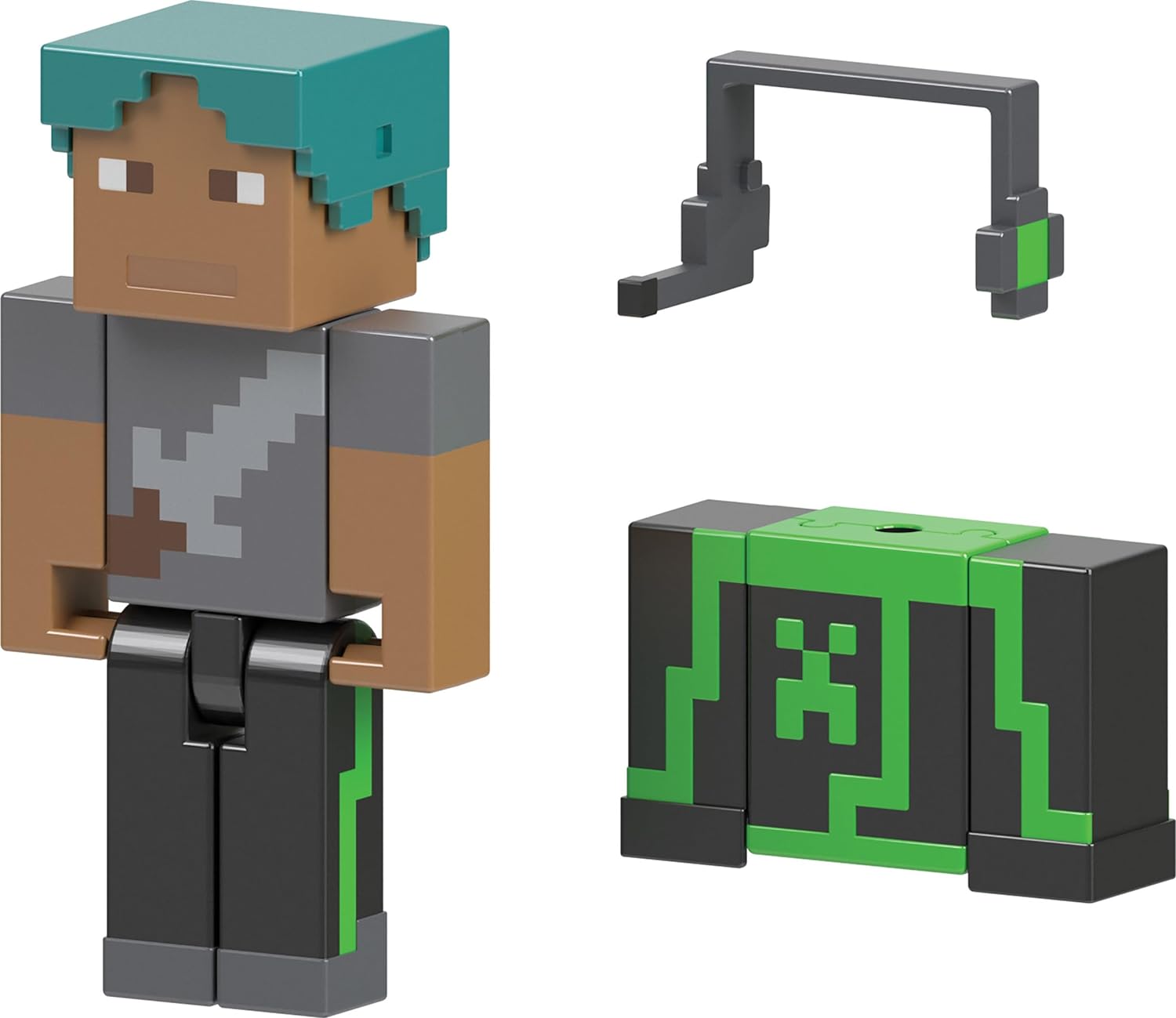 Mattel Minecraft Creator Series Action Figure & Accessories, 3.25-in ...