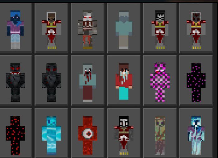 Creepypastas Skin Pack (1.20, 1.19) - Mcpe/Bedrock 115 1728701536 4 creepypastas skin pack 120 119 mcpebedrock