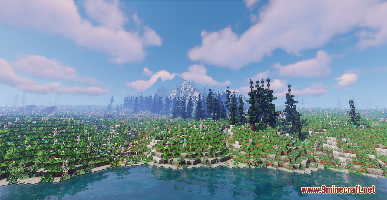 Mountain Valley Meadow Map (1.21.1, 1.20.1) - Ultra-Realistic Terrain ...