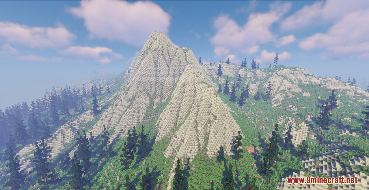 Mountain Valley Meadow Map (1.21.1, 1.20.1) - Ultra-Realistic Terrain ...