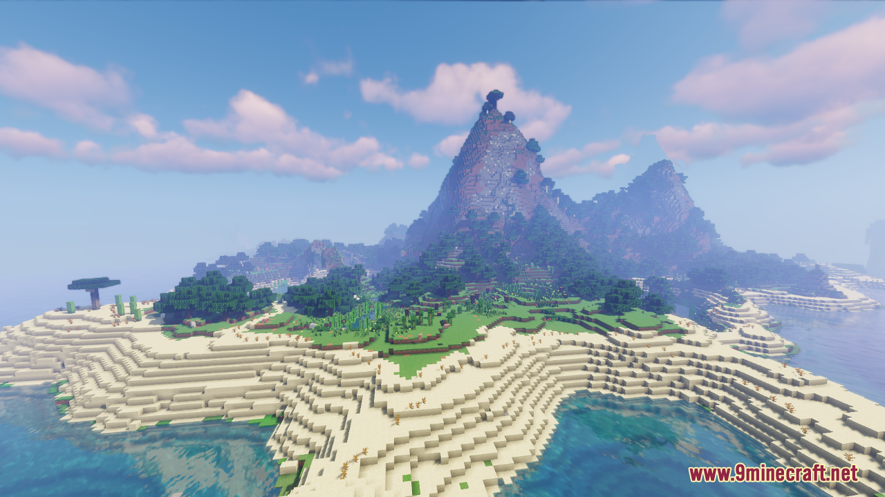 Ender Island Map (1.21.1, 1.20.1) - Survival Island Adventure - Aadhu.com