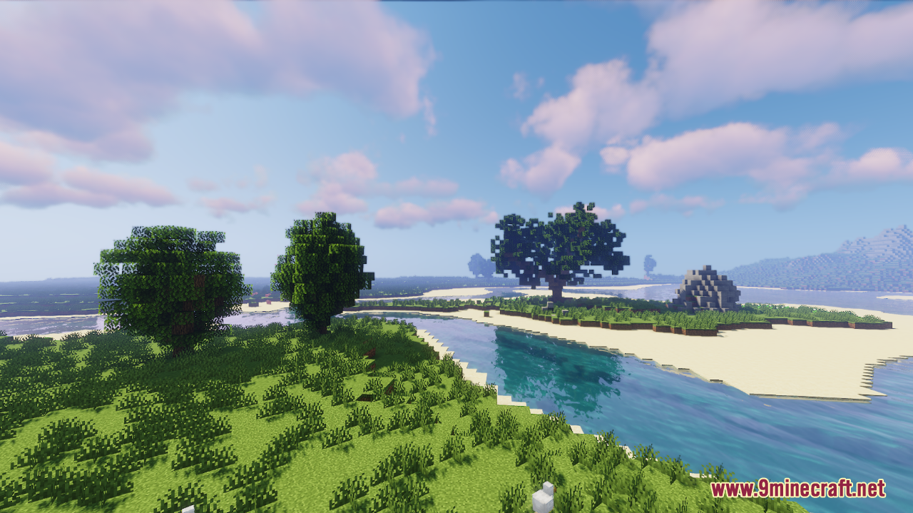 Couleurs Map (1.21.1, 1.20.1) - Colorful Survival Landscape - Aadhu.com