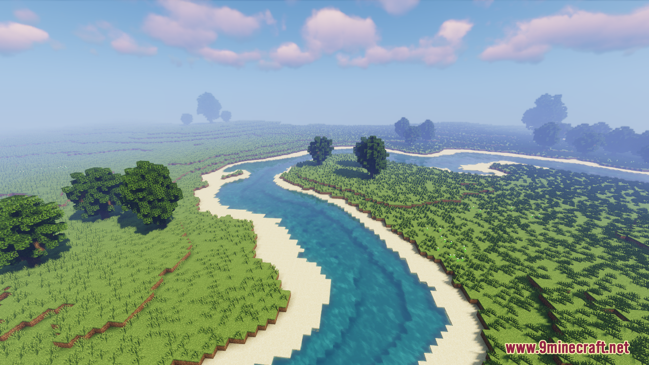 Couleurs Map (1.21.1, 1.20.1) - Colorful Survival Landscape - Aadhu.com