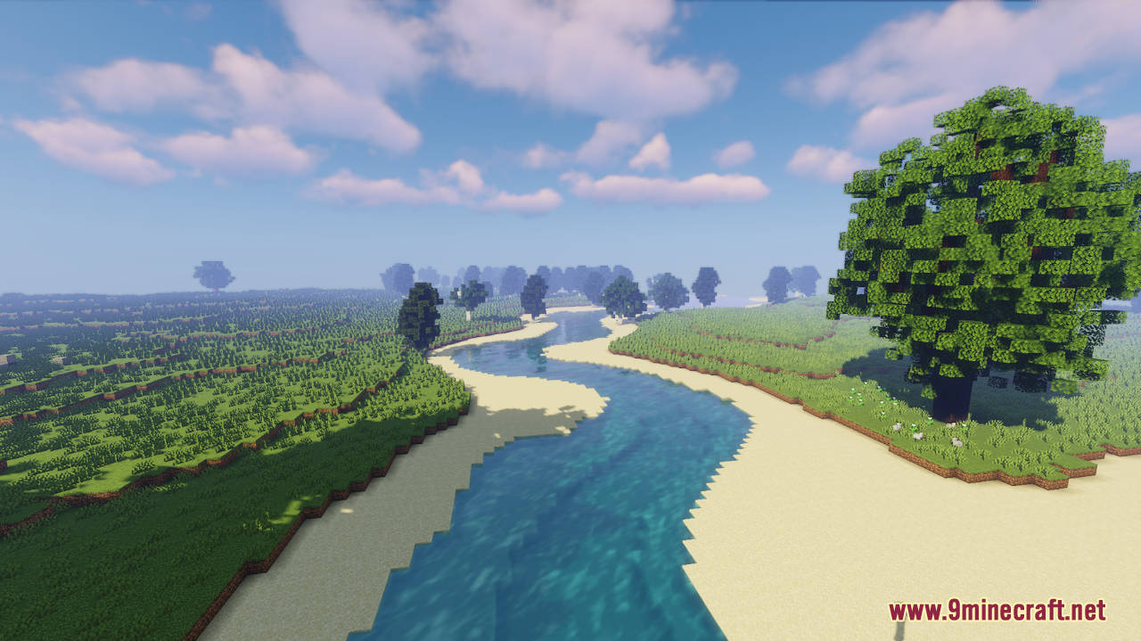 Couleurs Map (1.21.1, 1.20.1) - Colorful Survival Landscape - Aadhu.com
