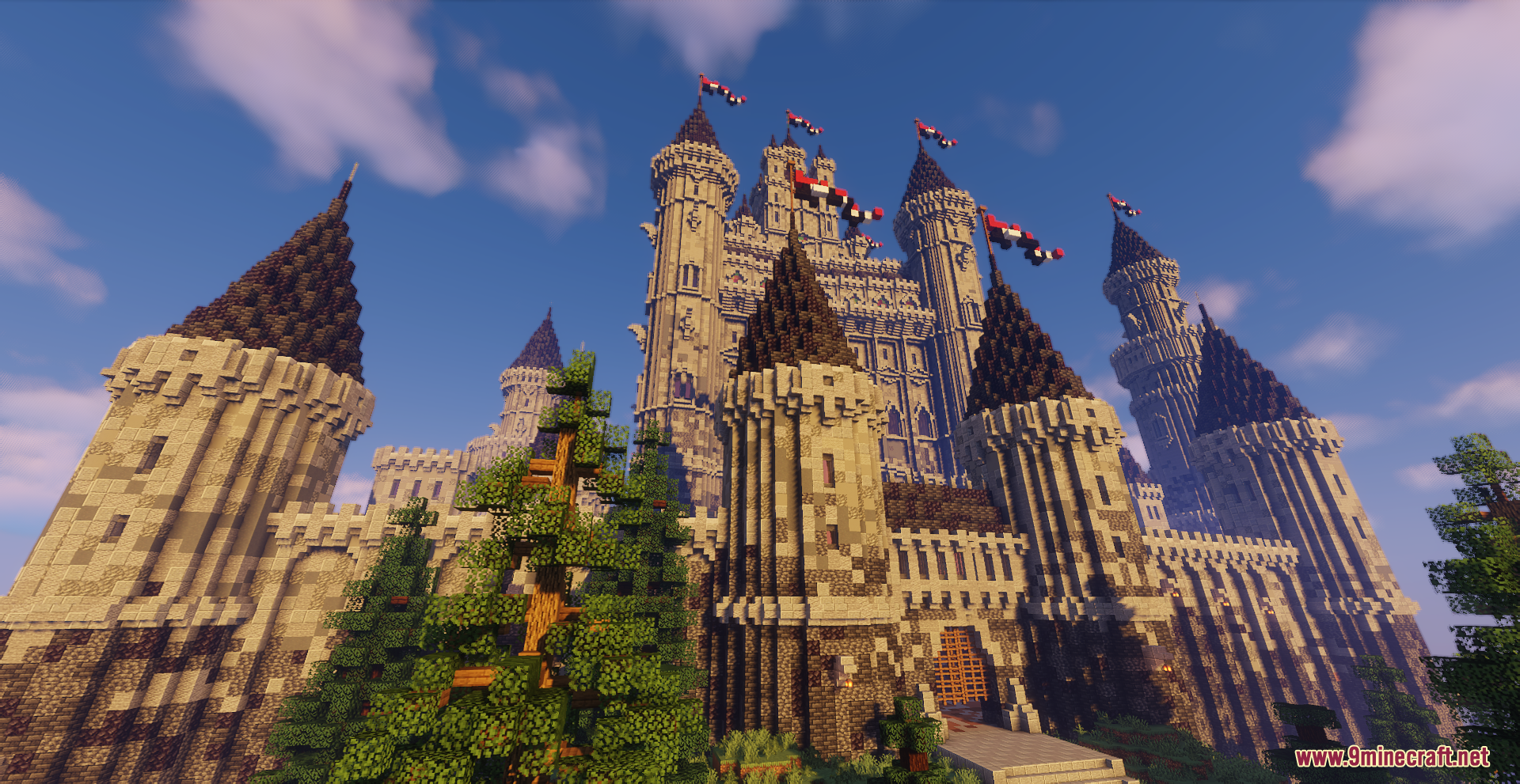 Silverhelm Castle Map (1.21.1, 1.20.1) - Castle On The Hill - Aadhu.com