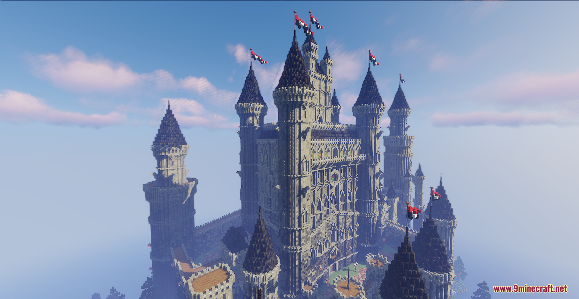 Silverhelm Castle Map (1.21.1, 1.20.1) - Castle On The Hill - Aadhu.com