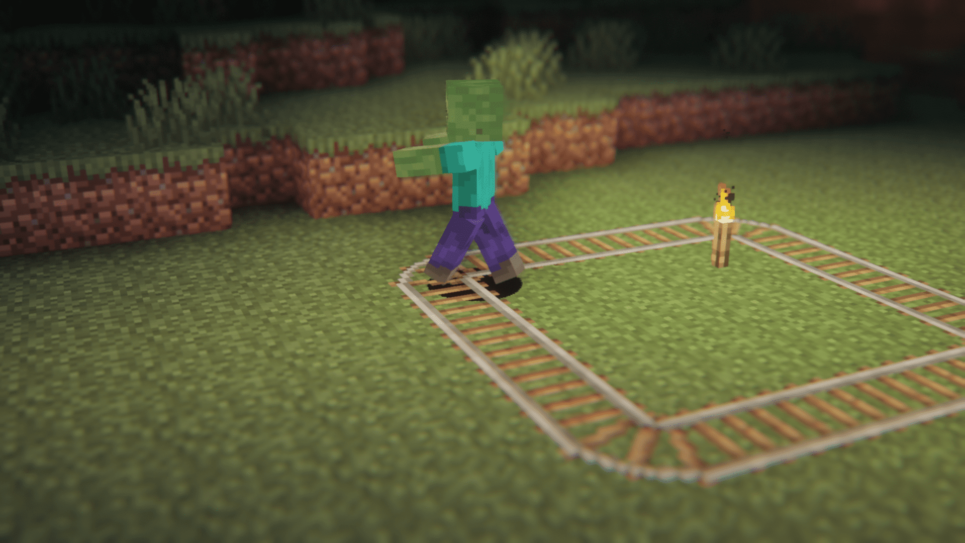 Mob Crossing Mod (1.21.1, 1.20.1) - Mobs Can Walk Across Rails 35 1729227229 474 mob crossing mod 1211 1201 mobs can walk across