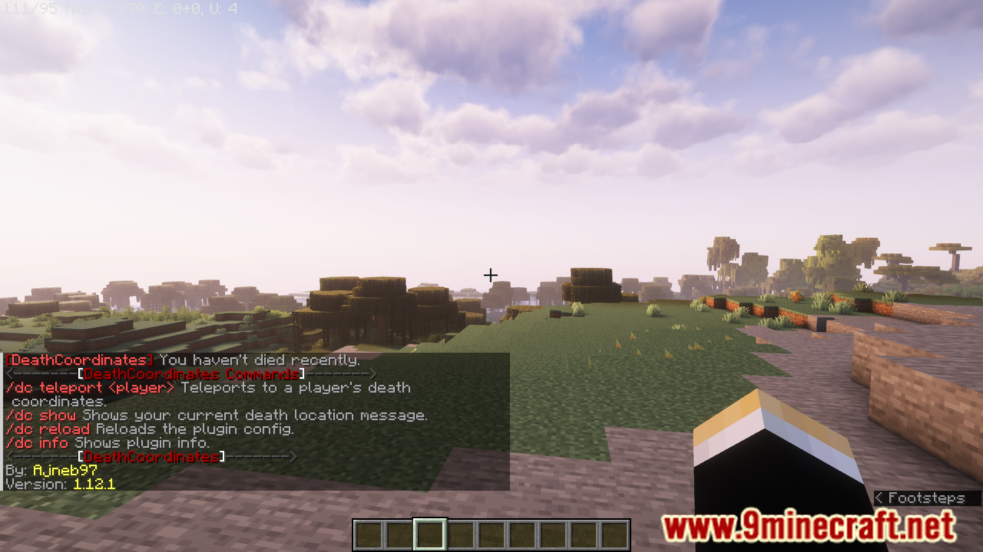 Death Coordinates Plugin (1.20.6, 1.20.1) - Teleport You To Your Death ...