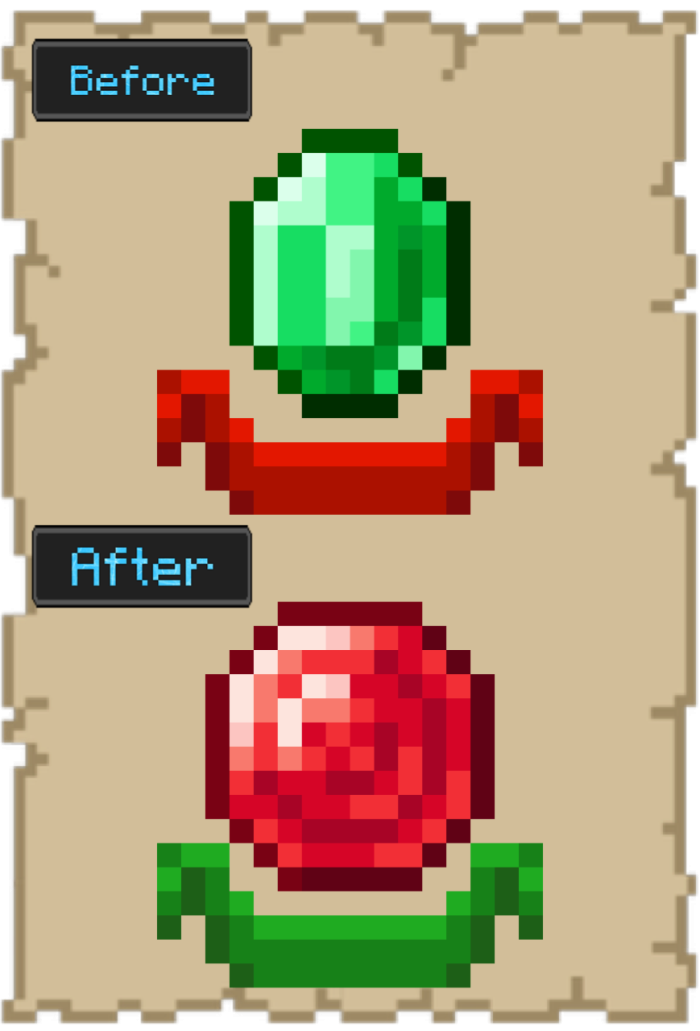1729365826 65 emerald to ruby texture pack 121 120 mcpebedrock